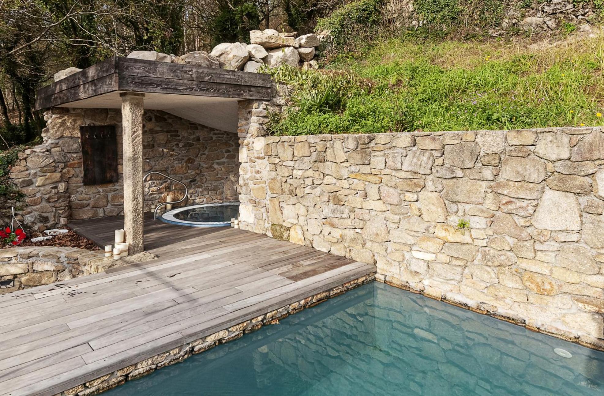 Casa Do Cebro Casa Con Piscina Y Jacuzzi Privados Villa Santiago de Compostela Exterior photo